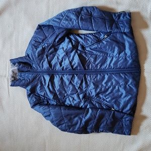 Womens columbia kaleidescope omni heat jacket blue S